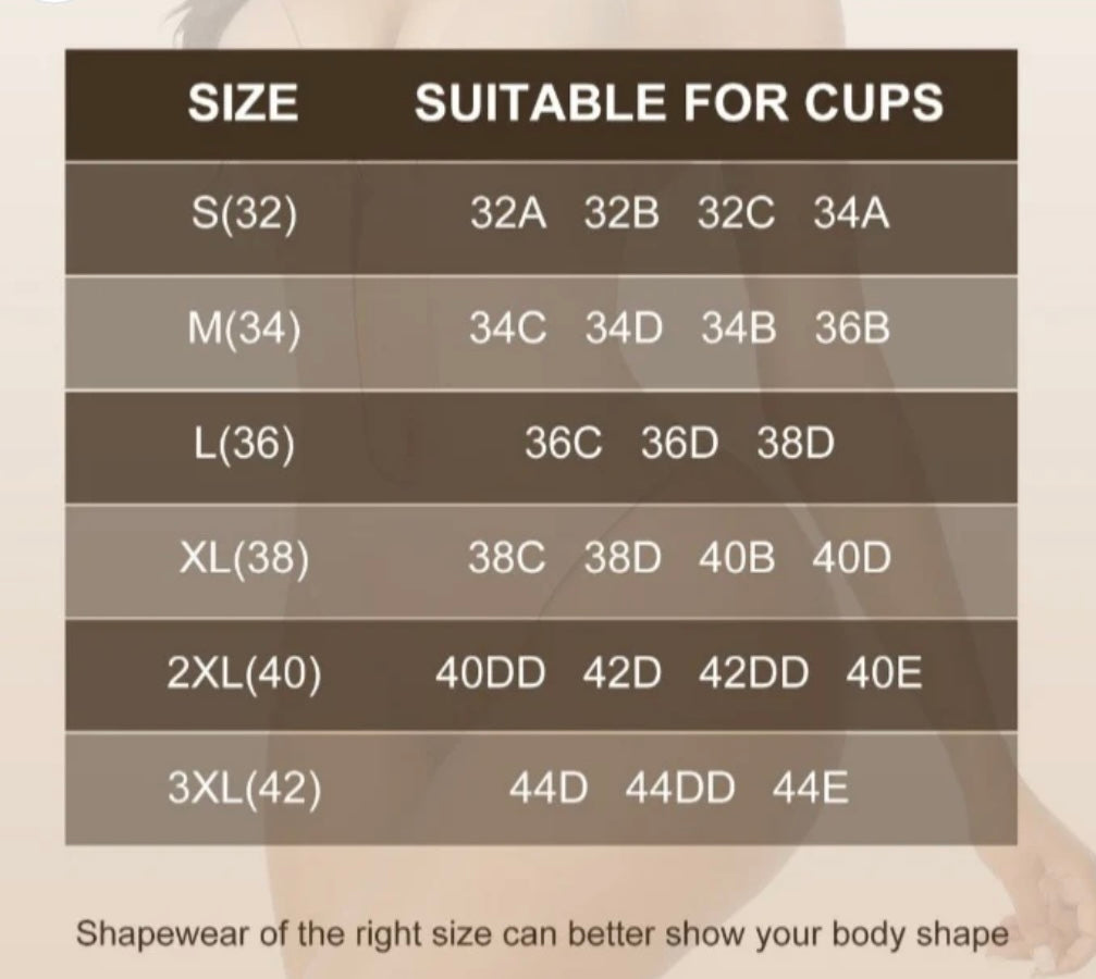 U-Plunge Bra Shapewear Bodysuit